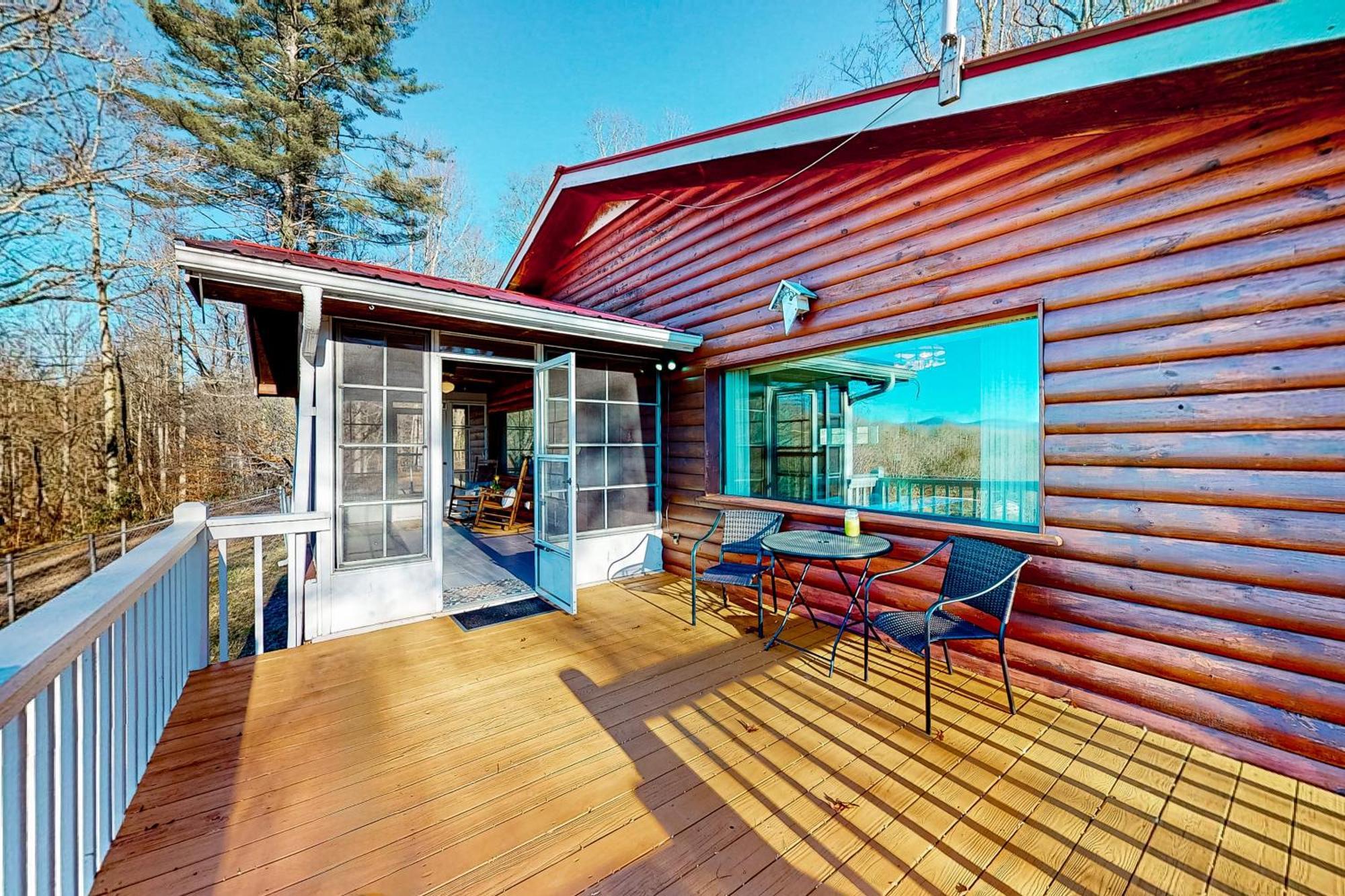 Tumbling Leaf Cabin 富兰克林 外观 照片